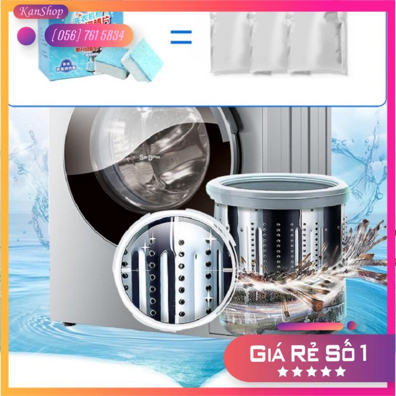Combo 12 Viên Sủi Làm Sạch Và Khử Mùi Máy Giặt