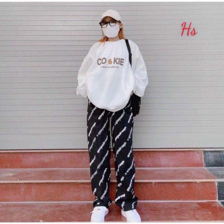 Áo SWEATER Trơn 1 Màu COKIE Ulzzang Unisex, Áo sweater nỉ nam nữ dài tay form rộng unisex chất dày dặn hàng đẹp, Áo Hoodie unisex form rộng