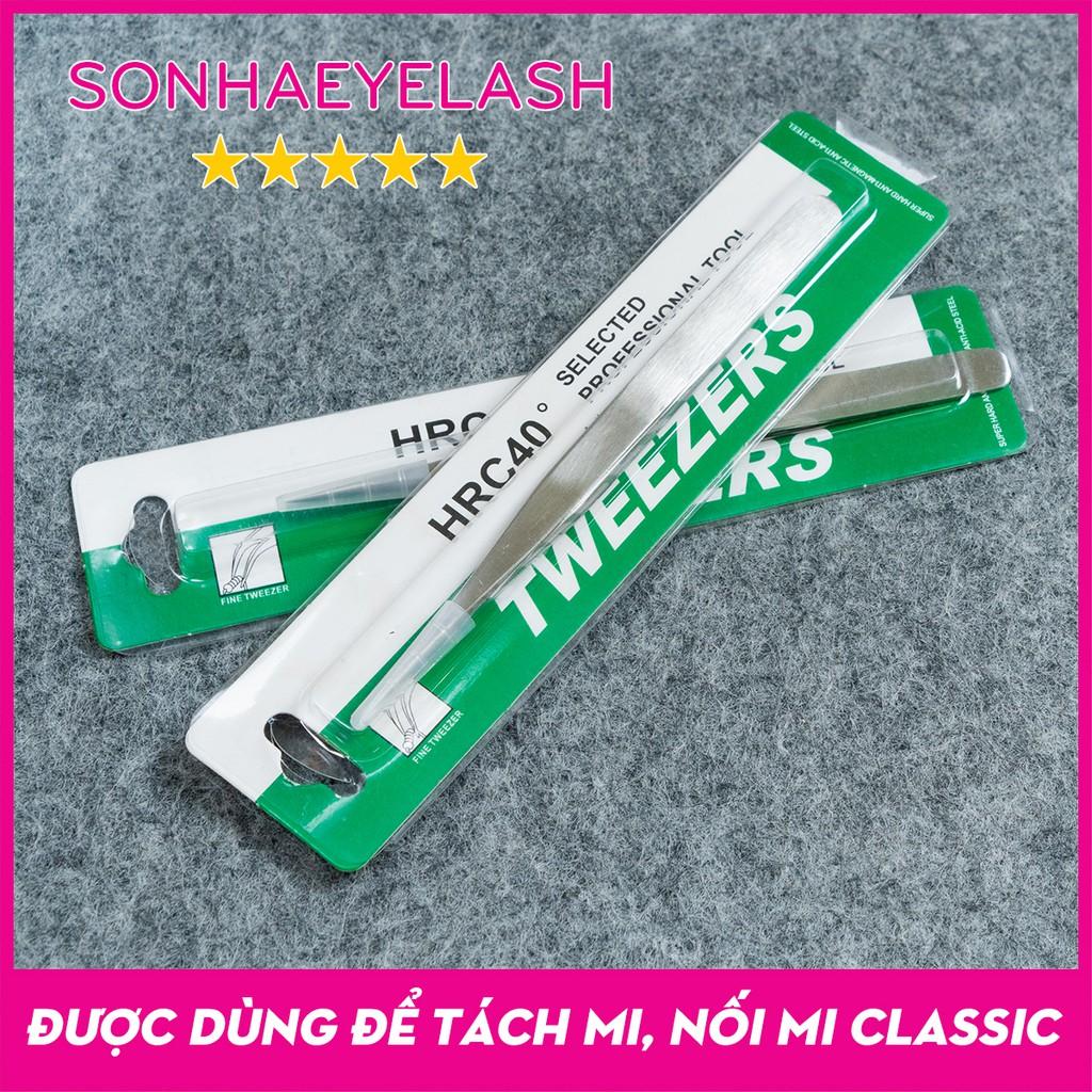 Nhíp nối mi classic thẳng trơn VETUS dùng để tách và nối mi, làm từ thép không gỉ, gắp êm, nhẹ tay