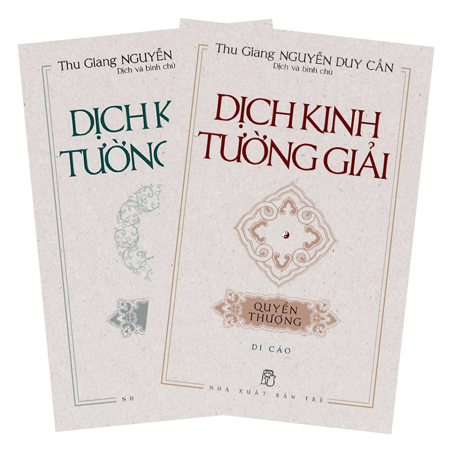 Combo 2 Cuốn Dịch Kinh Tường Giải (Di Cảo)