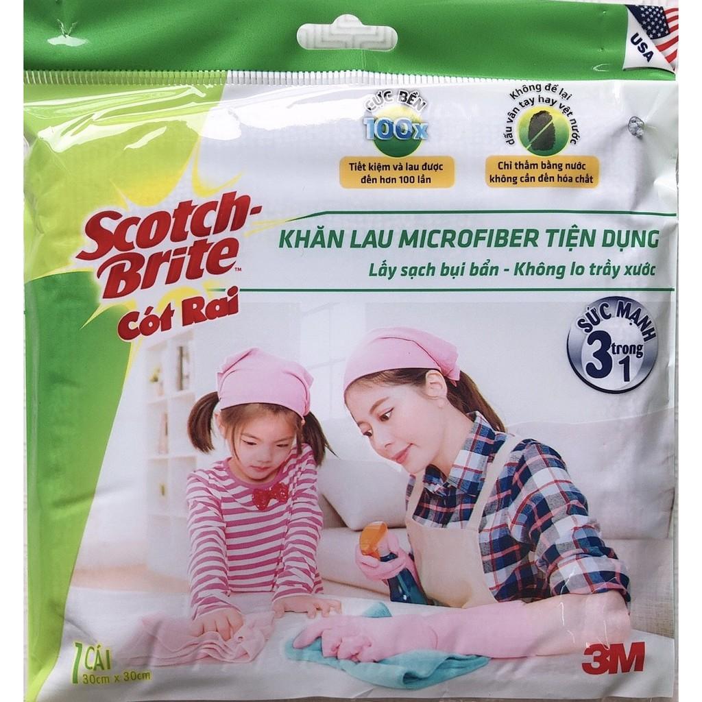 -Khăn lau xe cao cấp vải mịn, siêu đẹp 3M Microfiber Cloth - Nhiều màu đẹp