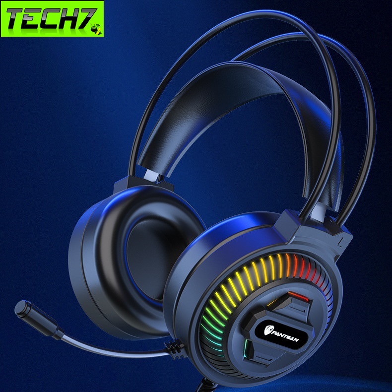 Tai Nghe PSH400 Led RGB Gaming Headset jack USB tiện lợi cho máy tính laptop hàng nhập khẩu