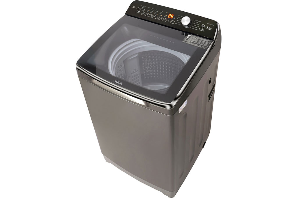 Máy giặt Aqua 11 kg AQW-FR110GT.PS lồng đứng - Hàng chính hãng - Giao tại Hà Nội và 1 số tỉnh toàn quốc