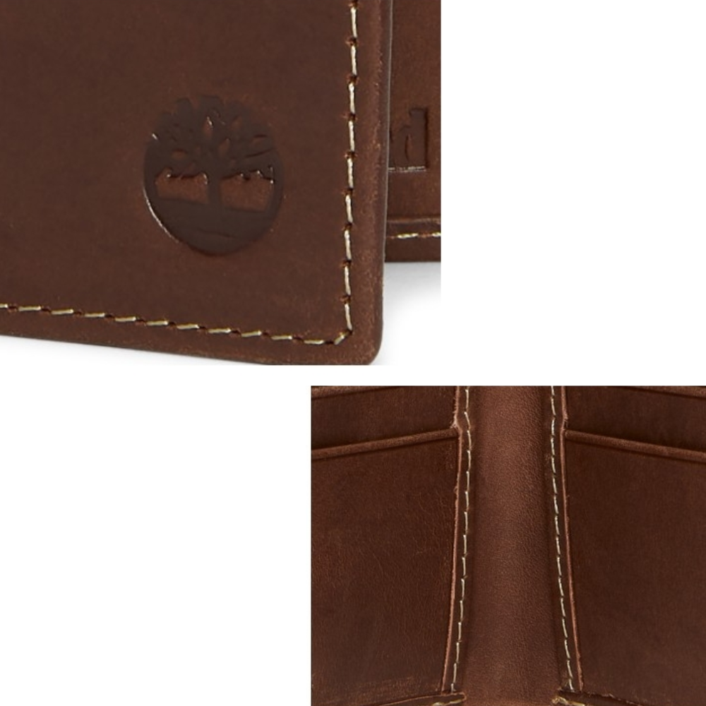 [Original] Timberland Ví Da Nam D99704 Crazy Horse Billfold Brown TB0A2MNF22