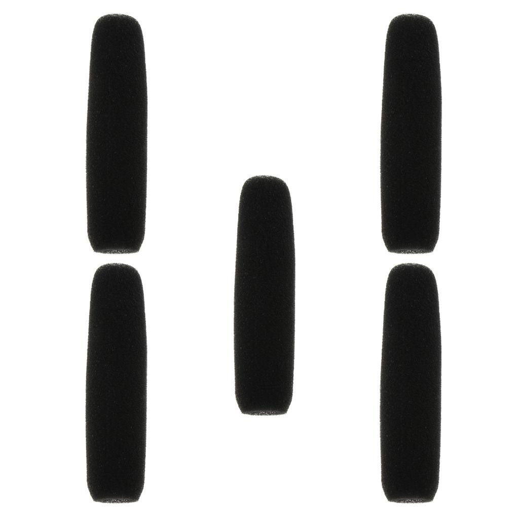 5pcs Microphone Windscreen Foam Mic Cover for Interview Microphone
