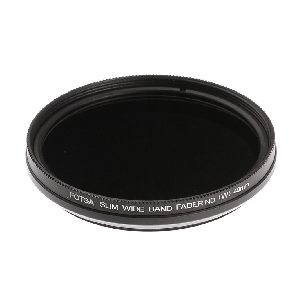 49-82mm ND2-ND400 Fader Variable Adjustable ND Neutral Density Filter 49mm