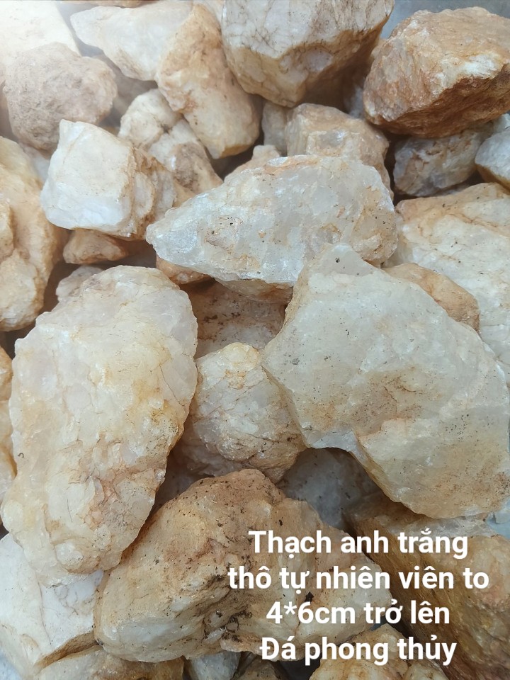 Đá Thach Anh Dãi Nền 1 Kg - Đá Phong Thủy