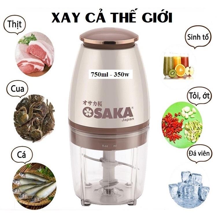 Máy Xay Sinh Tố Đa Năng 750ml Xay Thịt - Xay Đá - Xay Sinh Tố - Xay Đồ Ăn Dặm