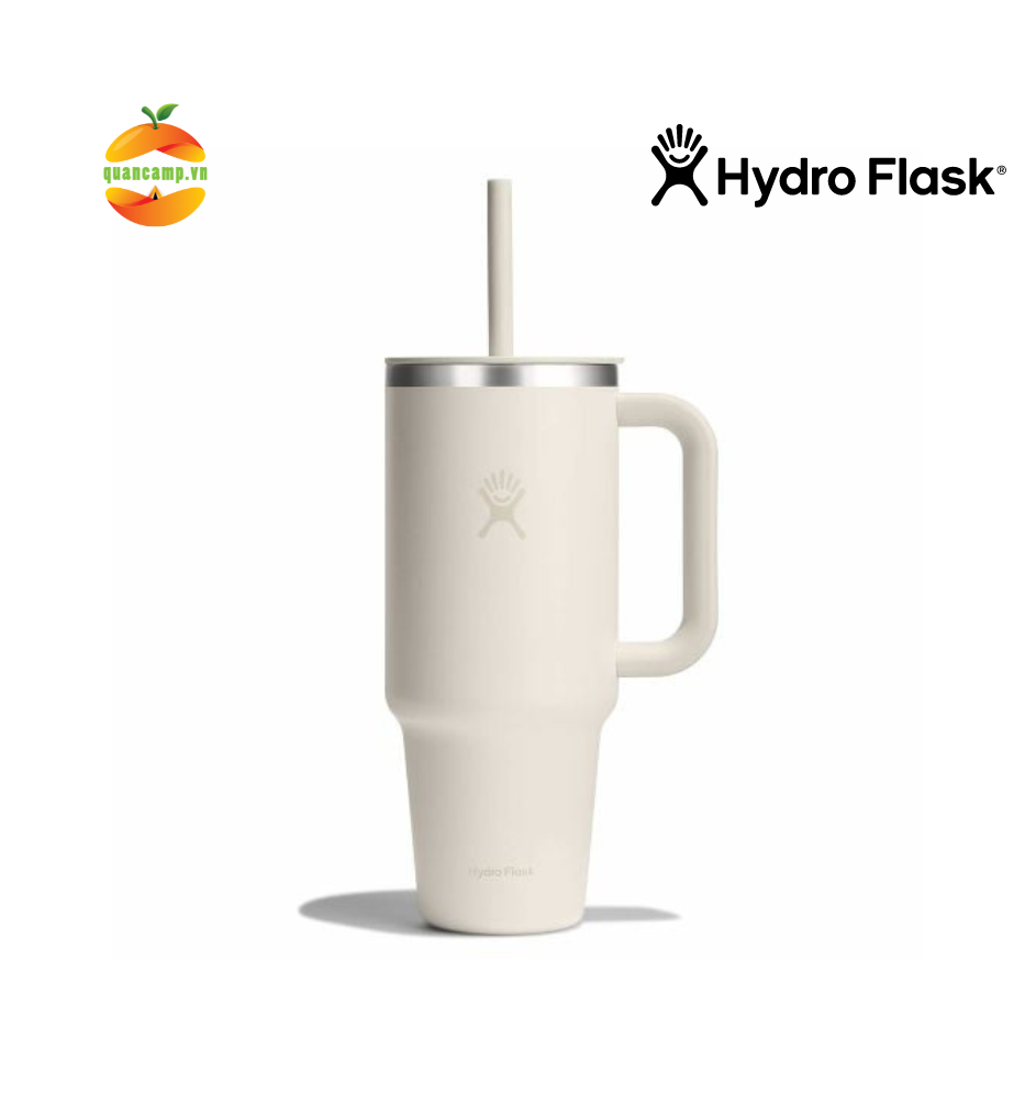 Ly cốc giữ lạnh Hydro Flask All Around Travel Tumbler có tay cầm 40oz 1183ml