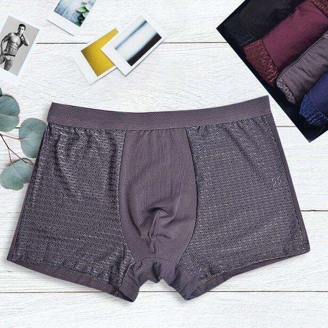 Hộp 4 Quần Sịp Thông Hơi Dạng Đùi Mẫu Mới