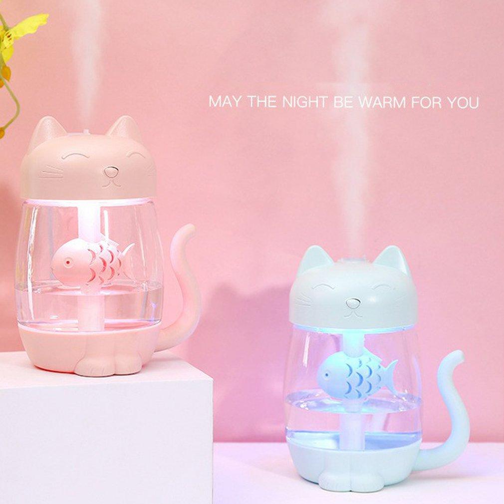 Mèo Máy Phun Sương Tạo Độ Ẩm 3 Trong 1 Đèn USB Đèn Ngủ Mèo Móng Vuốt Máy Phun Sương Tạo Độ Ẩm Có Thể Được Sử Dụng Cho Bàn Làm Việc Cao Cấp nhà Phòng Ngủ