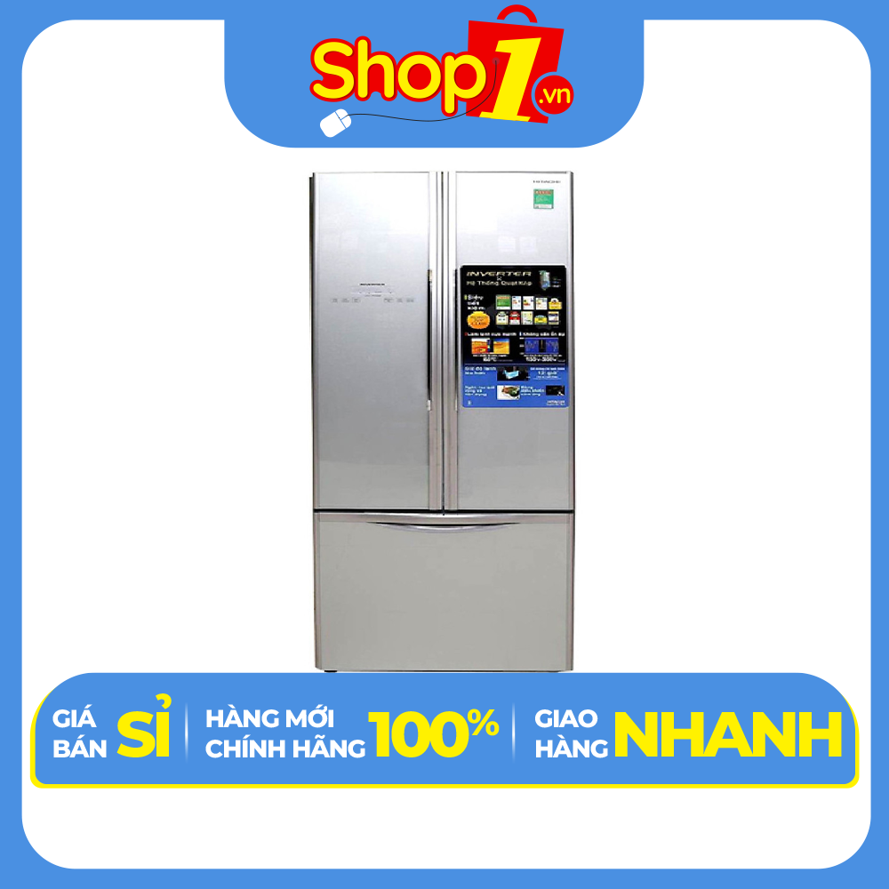Tủ lạnh Hitachi Inverter 455 lít R-WB545PGV2-GPW - Hàng chính hãng