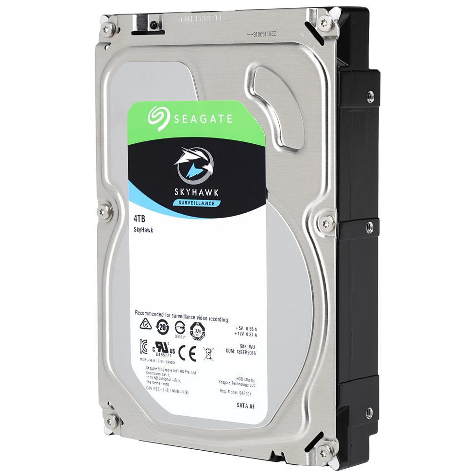 Ổ CỨNG HDD CHUYÊN DỤNG CHO CAMERA SEAGATE SKYHAWK 4TB - GHI LIÊN TỤC, DUNG LƯỢNG LỚN, TỐC ĐỘ CAO - HÀNG CHÍNH HÃNG