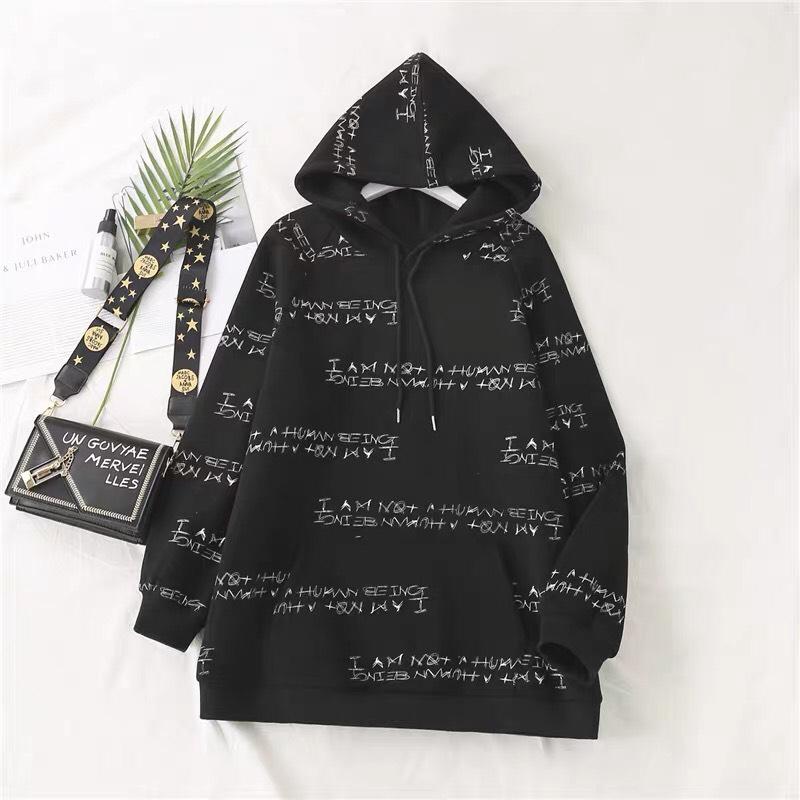 Áo Hoodie Nón Chui Trùm Đầu Nữ Nam Unisex Chất Vải Nỉ Poly Nam Nữ In Chữ, áo hooodie nam , áo hoodie nữ , áo hoodie cặp đôi, áo khoác hoodie form rộng vải pe chống nắng chống lạnh tốt