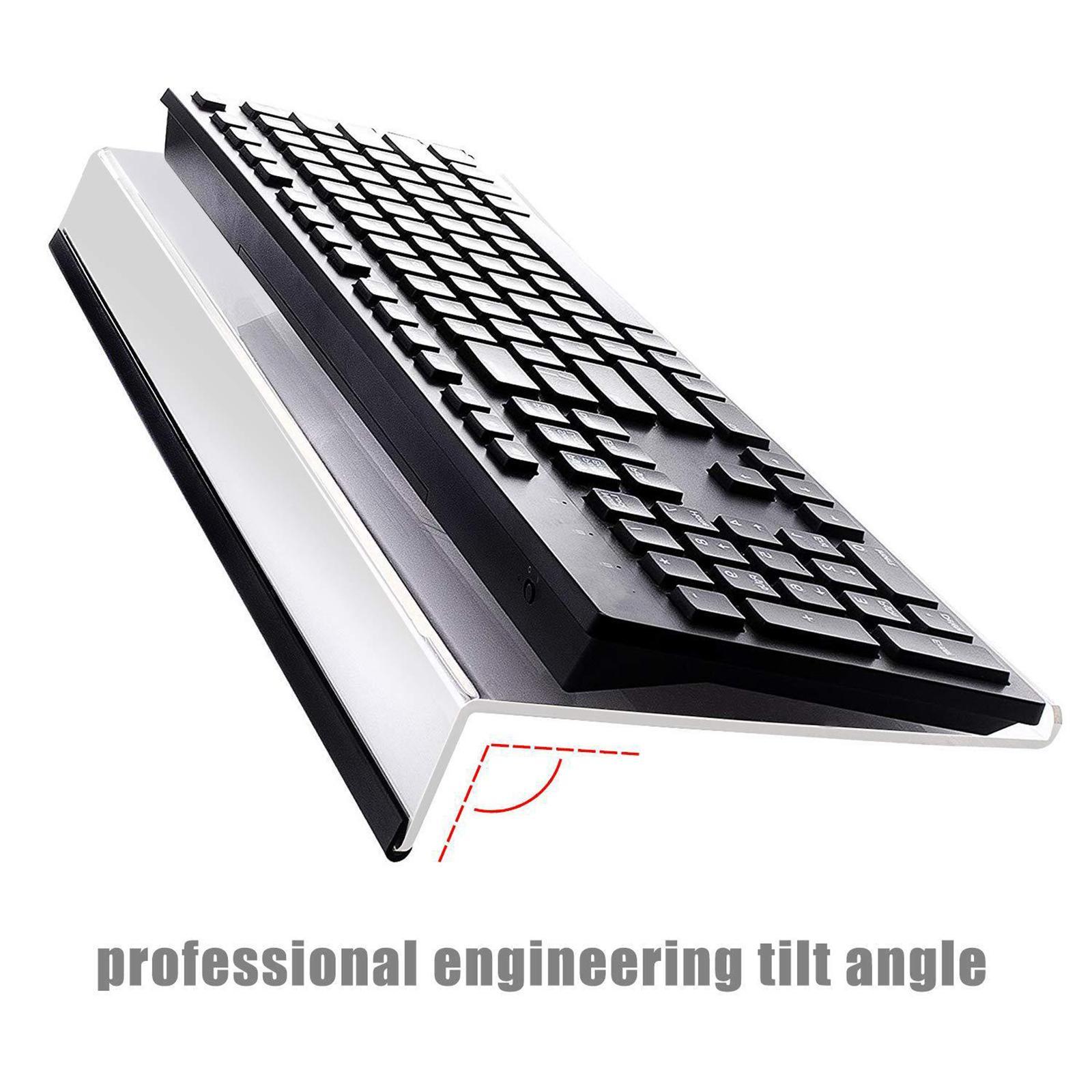 Universal Computer Keyboard Stand Desktop Heighten Rack for Office Gaming Typing