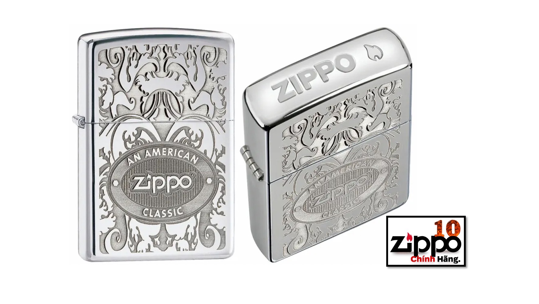 Bật lửa Zippo 24751 Gleaming Patina - Chính hãng 100%