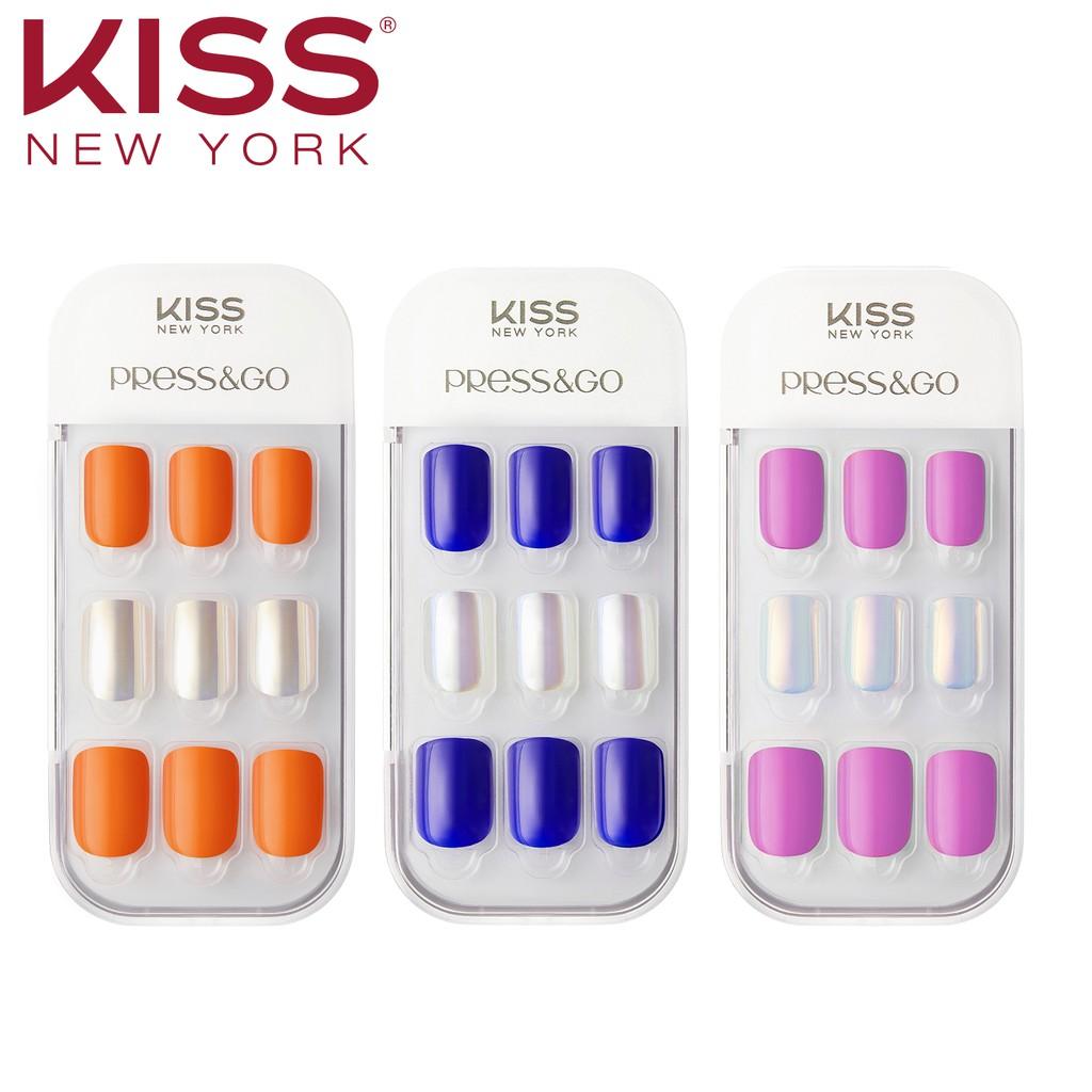 Móng Tay Gel Tự Dán Press &amp; Go Kiss New York Nail Box