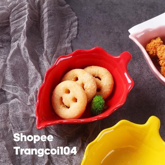 Bát sứ chiếc lá cho bé - Hàng Sứ đẹp chất lượng