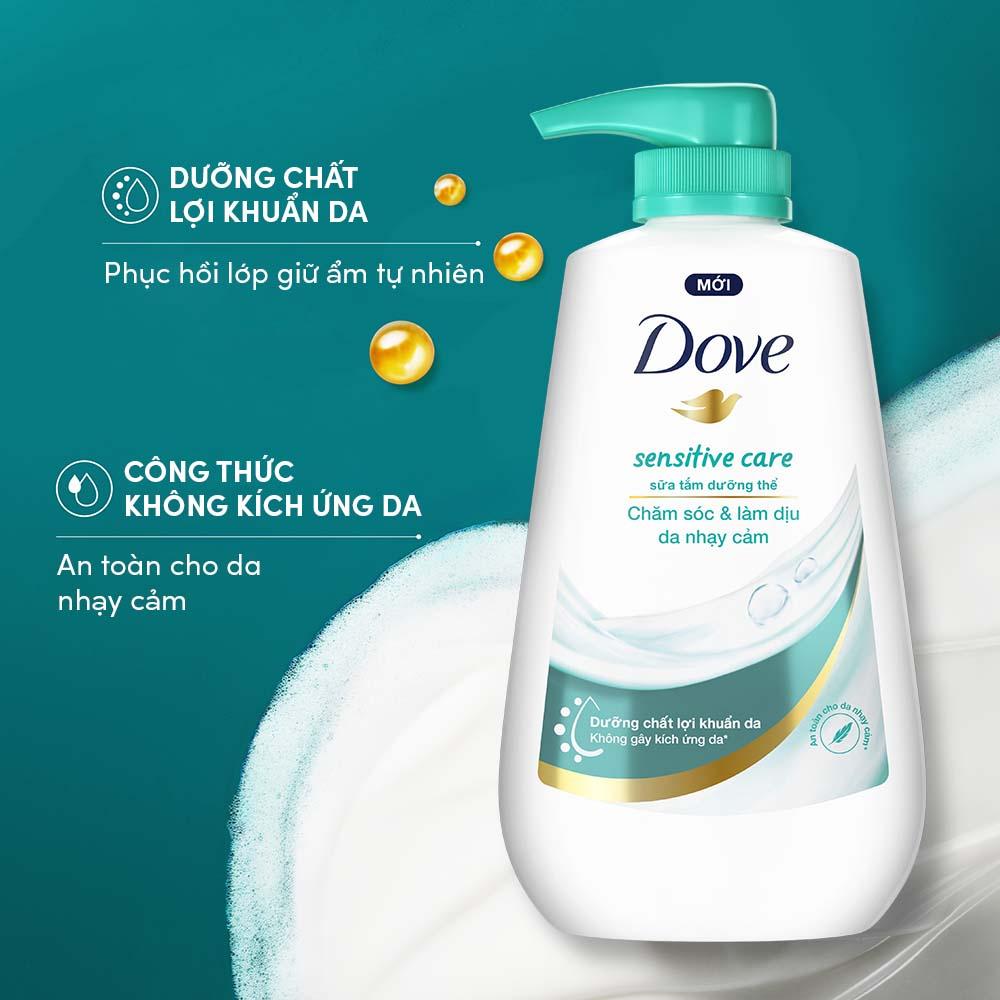 Sữa Tắm Dưỡng Thể Dove Sensitive Care 500g