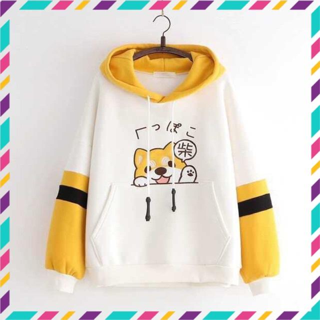 Áo hoodie nam nữ in hình Cún dễ thương William - DS40 dibbycloset