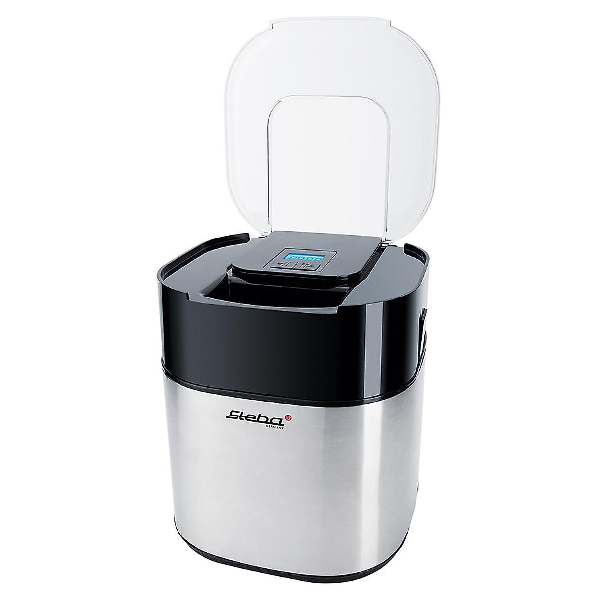 Máy Làm Kem Steba IC30, Dung Tích 1.5L, Máy Làm Kem Tươi Tự Động, Ice Cream Maker, Chất Liệu Thép Không Gỉ, Nhập Đức