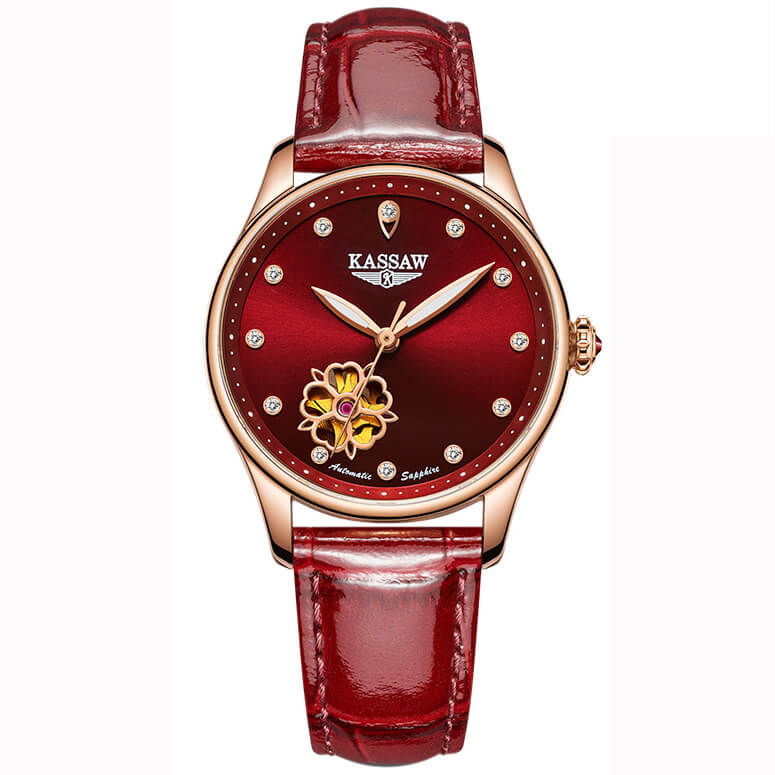 Đồng hồ nữ chính hãng KASSAW K993-1 Chống Nước ,chống xước ,kính sapphire, bảo hành 24 tháng Thời Trang Cho Nữ thiết kế đơn giản trẻ trung và sang trọng