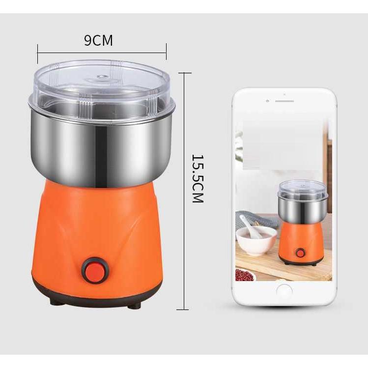 Máy Xay Tiêu, Máy Nghiền Đồ Khô Hạt Cafe Hạt Ngũ Cốc tiện Lợi Công Suất 150W