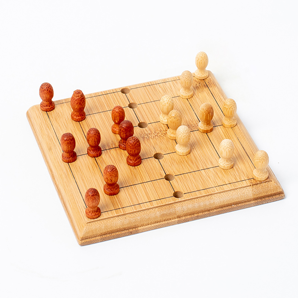 Bộ Cờ 9 Tướng - Cờ 3 Hàng thách đấu trí tuệ trò chơi đối kháng tăng cường IQ học hỏi tư duy chiến thuật 