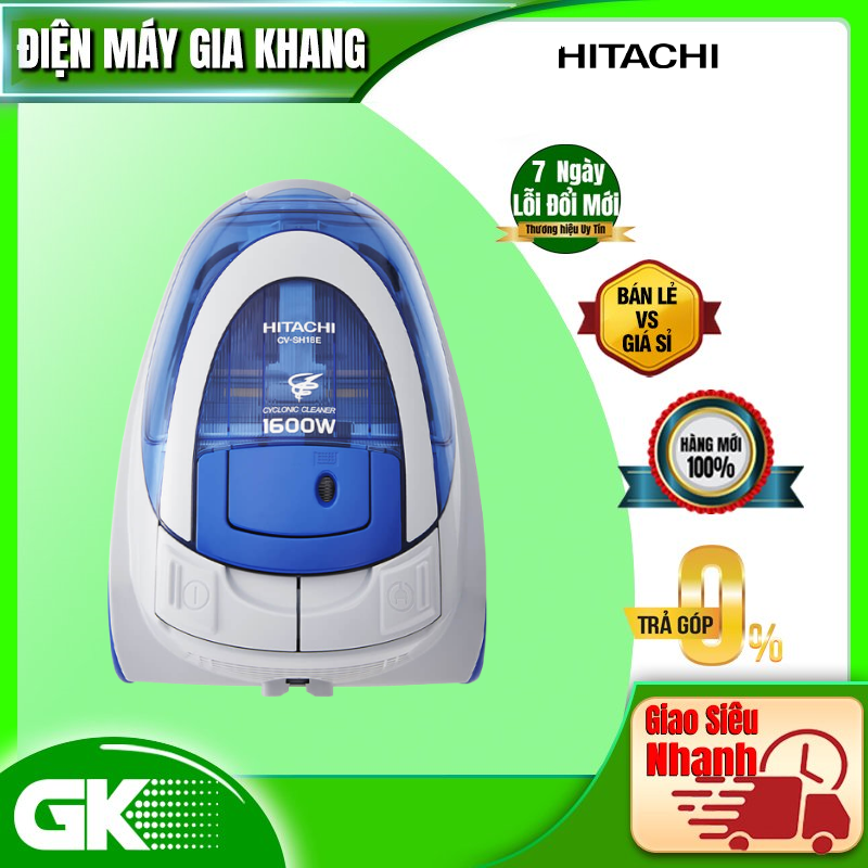 Máy hút bụi Hitachi CV-SH18E(BL) - Hàng chính hãng (chỉ giao HCM)