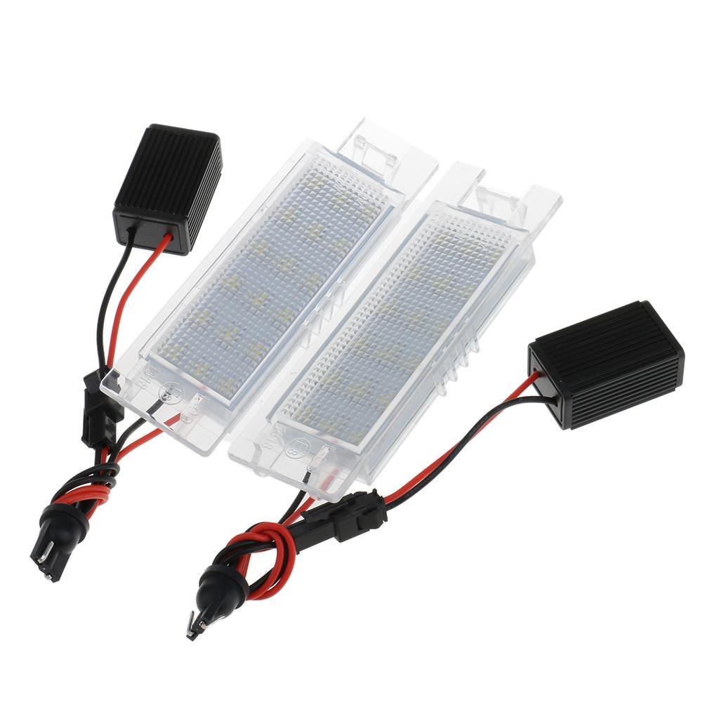 2x Car Auto Rear 18-LED Number Plate Light for B/ H/Corsa D
