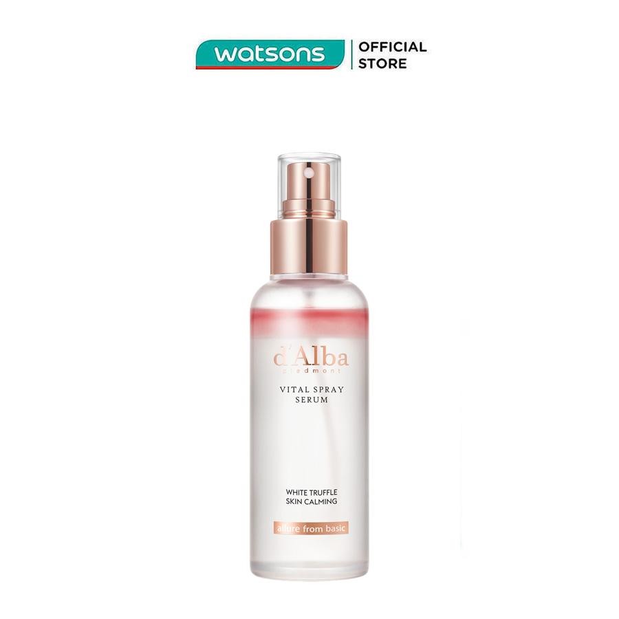 Serum Dạng Xịt d'Alba Cấp Ẩm Và Làm Dịu White Truffle Vital Spray Serum 100ml