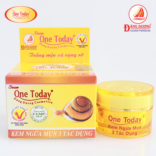 ONE TODAY - KEM NGỪA MỤN 3 TÁC DỤNG - 8g