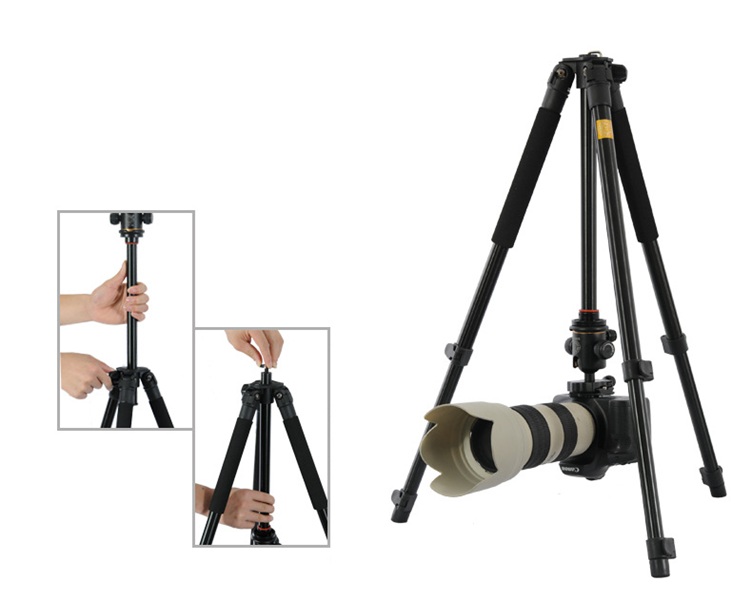 CHÂN MÁY ẢNH TRIPOD BEIKE Q-360 - HÀNG NHẬP KHẨU