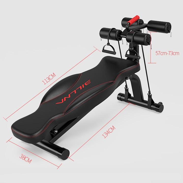 TE0033 Máy tập gym toàn thân - Ghế tập tập cơ bụng - Máy tập thể dục