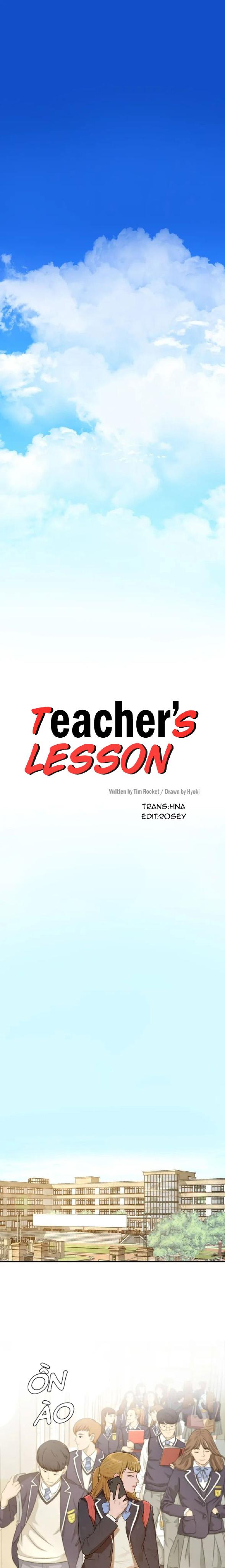 teacher lesson - manhwa 18+ chapter 1 1