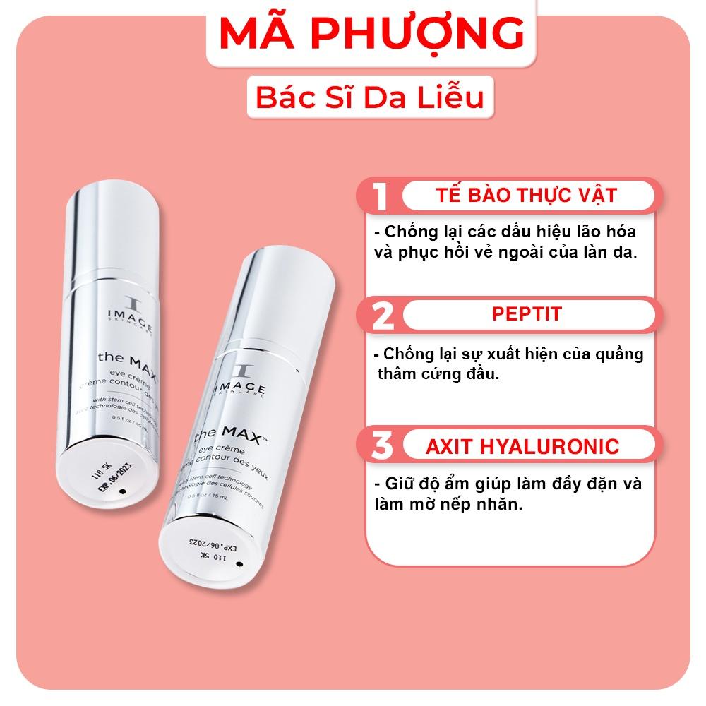 Kem chống nhăn, giảm bọng mắt Image The Max Eye Creme 15mL