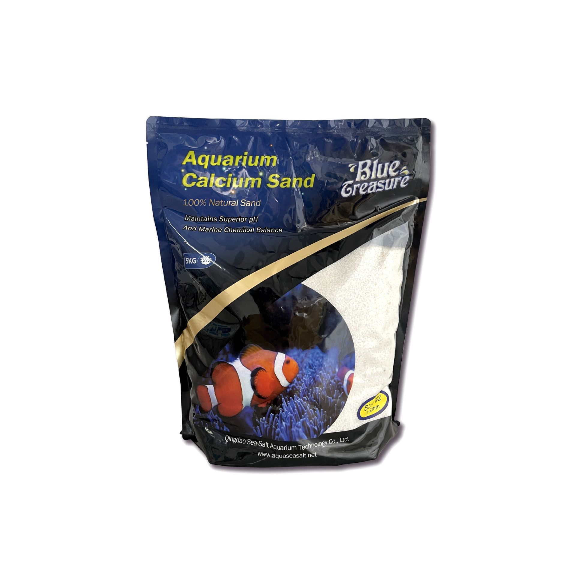 Cát cho hồ cá cảnh biển Blue Treasure - cát bể nước mặn - phụ kiện cá biển - shopleo