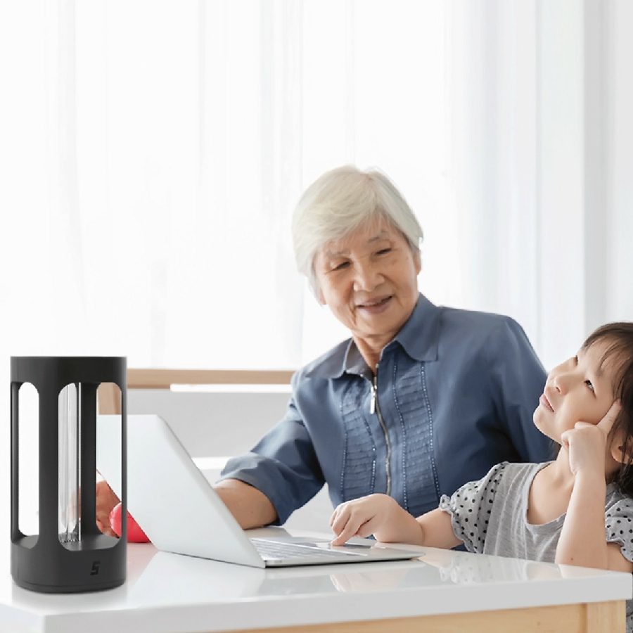 Đèn Khử Trùng Thông Minh Xiaomi Youpin FIVE YSXDD001YS Bằng Tia UVC Tiêu Diệt 99.99% Vi Khuẩn Có Tuổi Thọ Đến 9000 Giờ