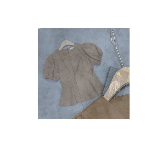 ÁO CỔ TRÒN PEPLUM