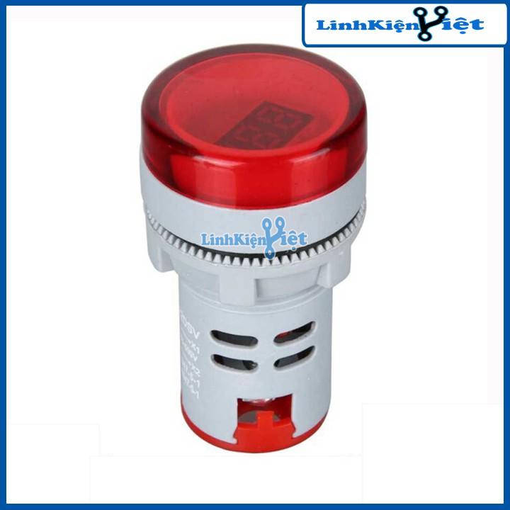 Đèn Báo Điện Áp Xoay Chiều AD16-22DSV Thế 60-500V 22mm