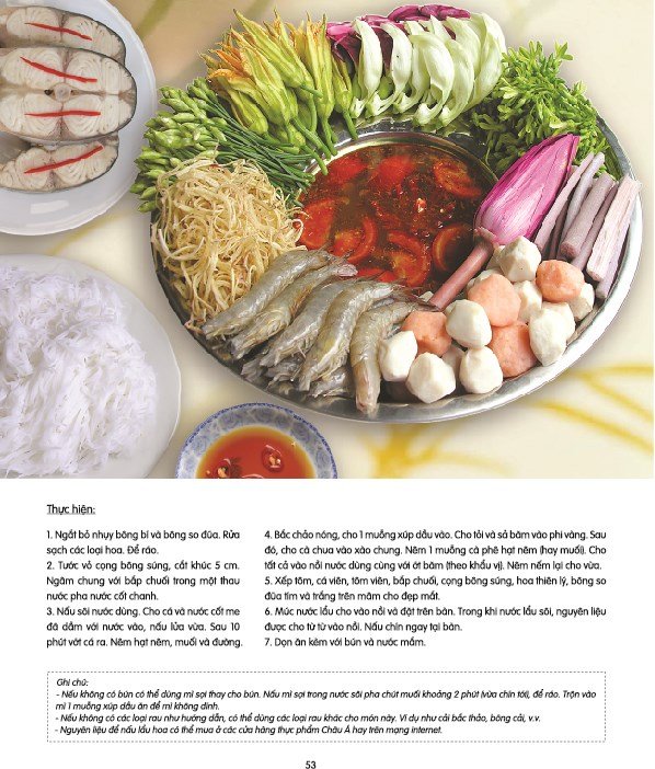 Những Món Ngon Việt Nam - Song Ngữ Hoa - Việt