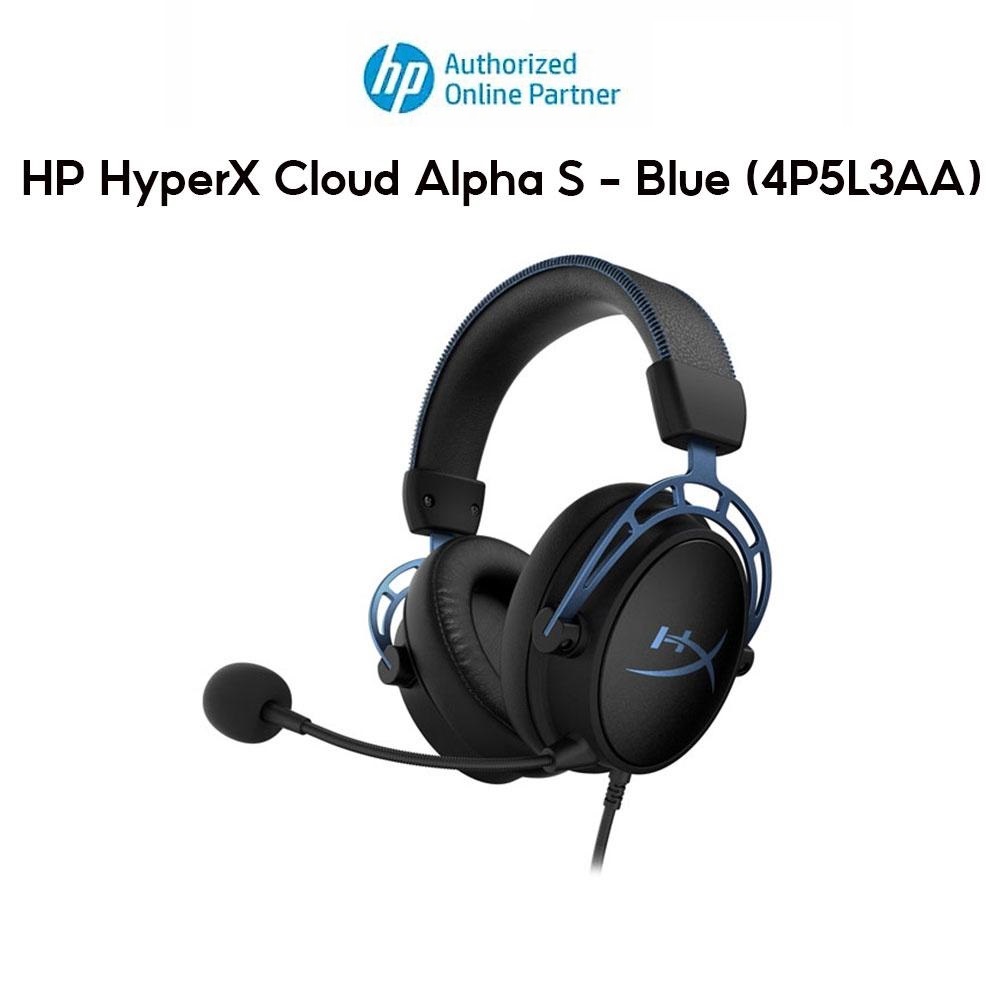 Tai nghe HP HyperX Cloud Alpha S - Blue 4P5L3AA Xanh Hàng chính hãng