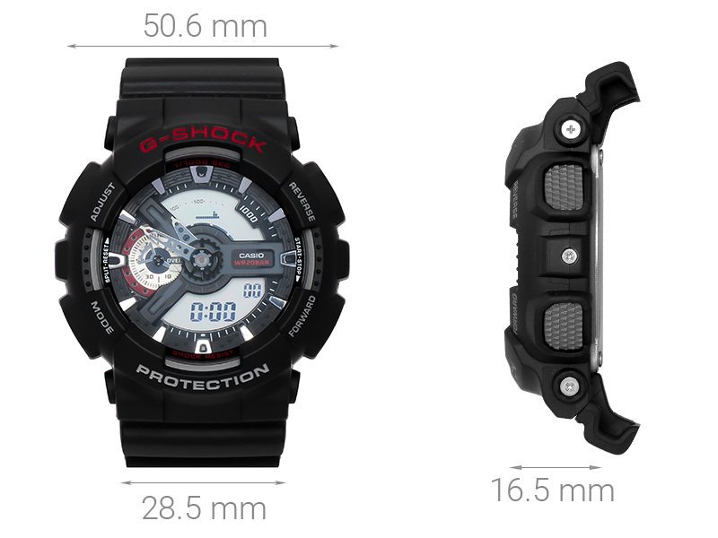 Đồng Hồ Nam Casio G-SHOCK GA-110-1ADR – Dây Cao Su