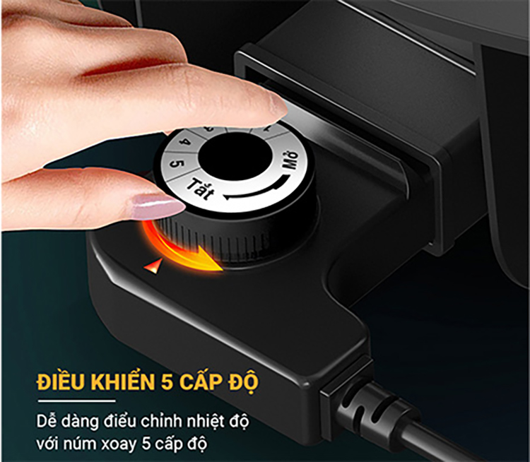 Nồi lẩu điện nhôm nguyên khối Nagakawa NAG1905 (5 Lít) - Hàng chính hãng