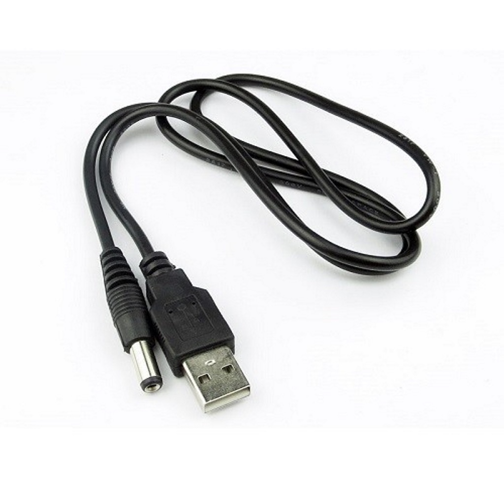 Dây Nguồn Pixlink USB Ra Đầu DC 5.5x2.1 mm Đầu Tròn Dùng Cho Thiết Bị Mạng, Sạc Cho Nôi Điện, Loa Bluetooth, Thiết Bị Dùng Nguồn 5V - Hàng chính hãng/ Hàng nhập khẩu