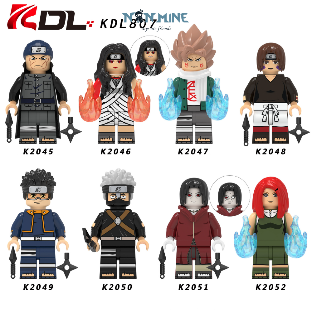 Minifigures Lắp Ráp Mô Hình Nhân Vật Truyện Tranh Hoạt Hình Naruto Mẫu Mới KDL807