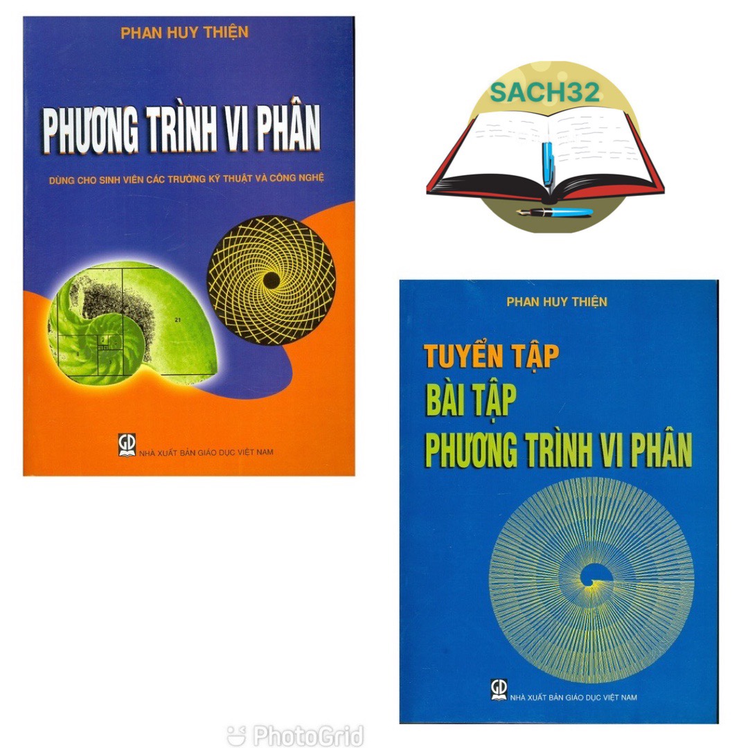 Combo Phương Trình Vi Phân + Tuyển Tập Phương Trình Vi Phân