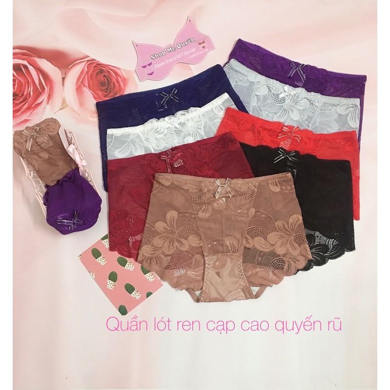Quần ren mỏng cạp cao- sexy quyến rũ