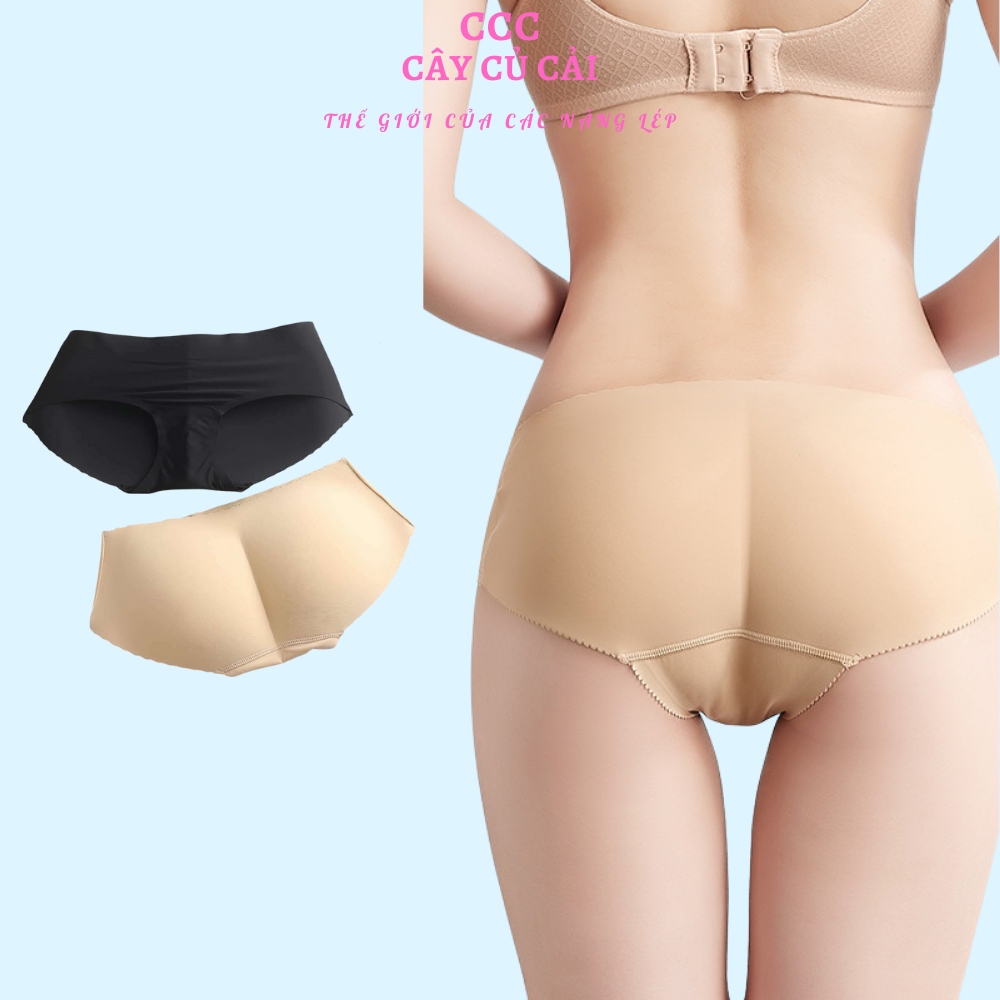Quần lót độn mông đúc su thông hơi, quần gen đùi cạp thấp nâng mông định hình tạo đường công chử S CCC152