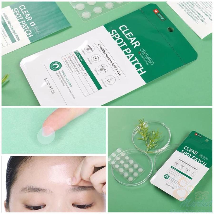 Miếng dán mụn thần tốc Some by mi clear spot patch 18 miếng